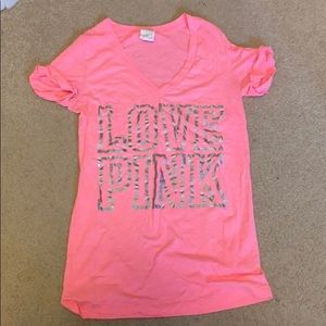 💥SOLD💥Pink! Victoria Secret Tee shirt